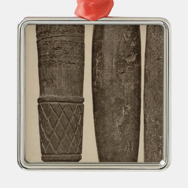 Ornamento De Metal IX tubulações de pedra, assim Calif (Frente)