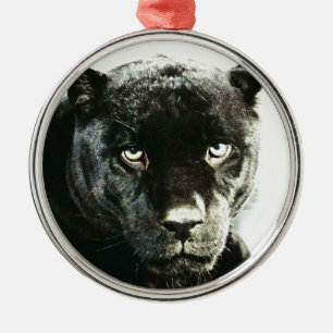 Ornamento De Metal Jaguar Eyes