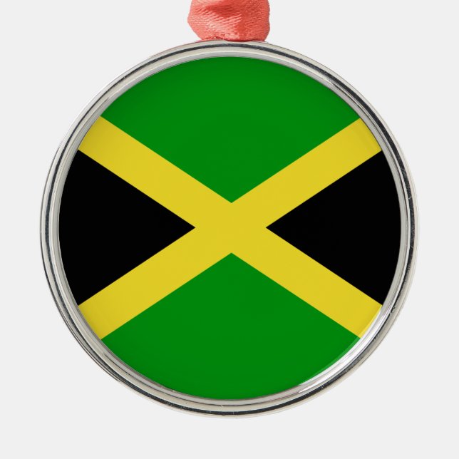 Ornamento De Metal Jamaica (Frente)
