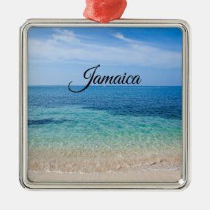Ornamento De Metal Jamaica Beach