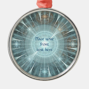 Ornamento De Metal Janela Catedral de Natal