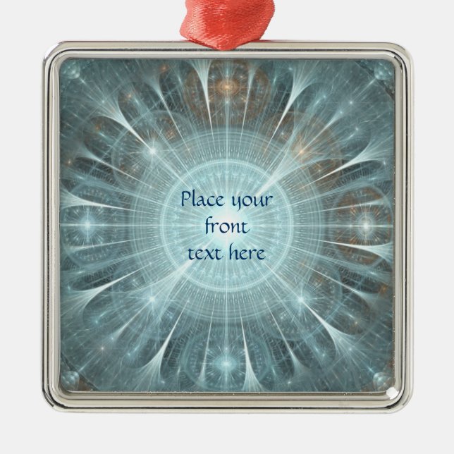 Ornamento De Metal Janela Catedral de Natal (Frente)