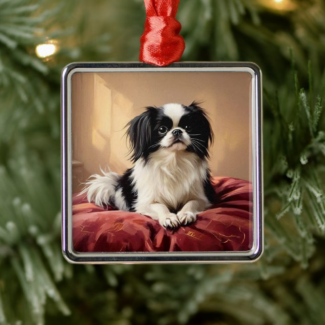 Ornamento De Metal Japanese Chin (Árvore)