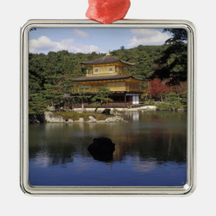 Ornamento De Metal Japão, Quioto, Pavilhão Dourado, Templo Zen