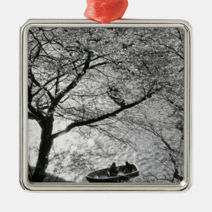 Ornamento De Metal Japão, Tóquio. Flores de cerejeira no Imperial