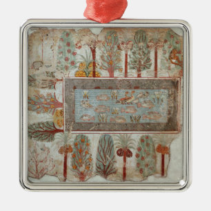 Ornamento De Metal Jardim de uma propriedade privada com um