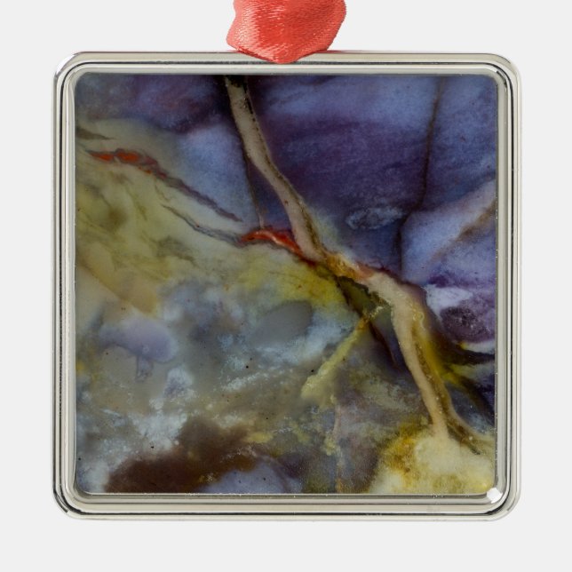 Ornamento De Metal Jaspe Roxo (Frente)