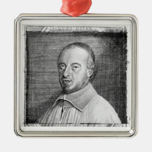 Ornamento De Metal Jean Jacques Olier (1608-57) (gravura) (phot de