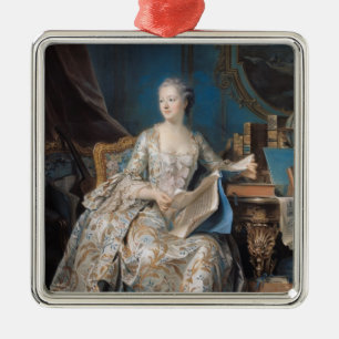 Ornamento De Metal Jeanne Poisson o Marquise de Pompadour, 1755