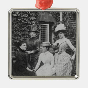 Ornamento De Metal Jennie Jerome, senhora mais atrasada Randolph