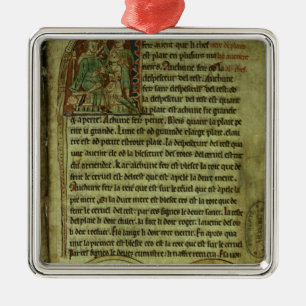 Ornamento De Metal Jerome: Um doutor que visita um paciente