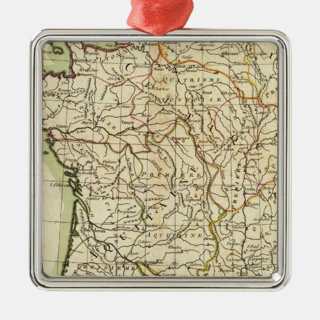 Ornamento De Metal Jerusalém histórica (Frente)