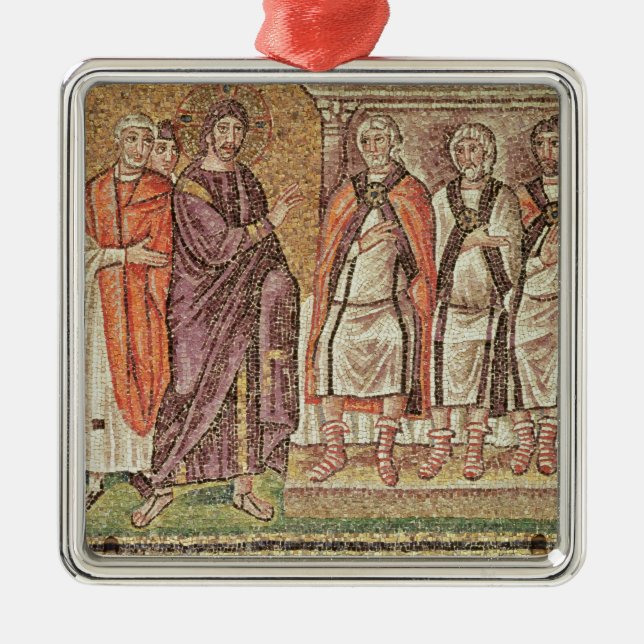Ornamento De Metal Jesus antes de Caiphus (Frente)