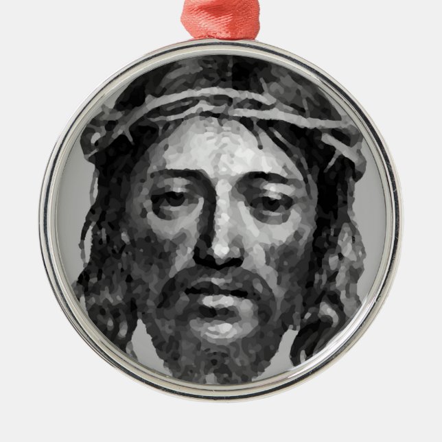 ORNAMENTO DE METAL JESUS CHRIST (Frente)