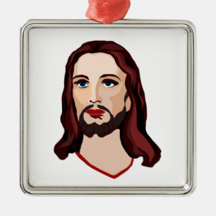 ORNAMENTO DE METAL JESUS CRISTO