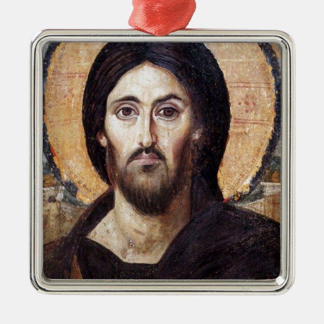 Ornamento De Metal Jesus Cristo (Frente)