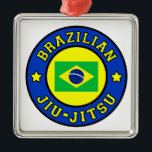 Ornamento De Metal Jiu Jitsu<br><div class="desc">Jiu Jitsu</div>