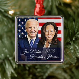 Ornamento De Metal Joe Biden 46.º Presidente Keepsasaemir Souvenir 2