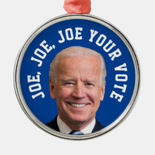 Ornamento De Metal Joe, Joe, seu voto