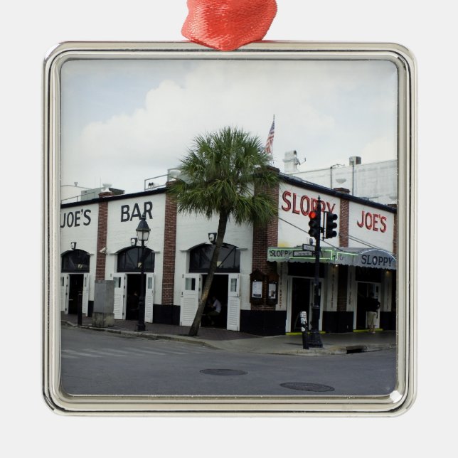 Ornamento De Metal Joe superficial (Frente)