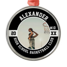 Jogador de Basquete Time da Escola de Ensino Médio