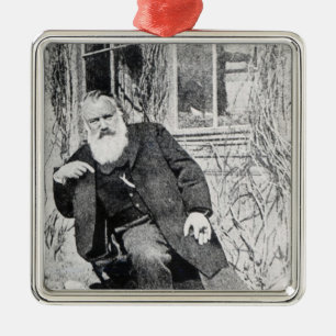 Ornamento De Metal Johannes Brahms, c.1897