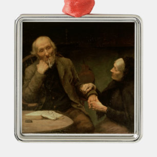 Ornamento De Metal John Anderson, meu Jo, 1894 (óleo em canvas)