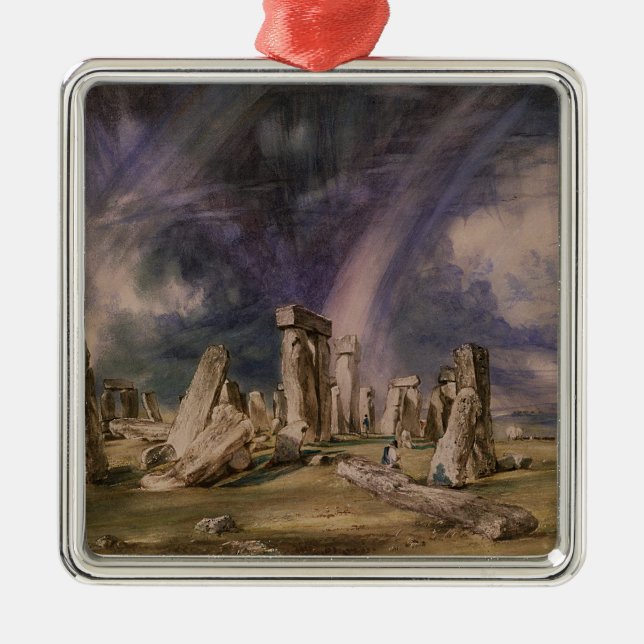 Ornamento De Metal John Constable | Stonehenge, 1835 (Frente)