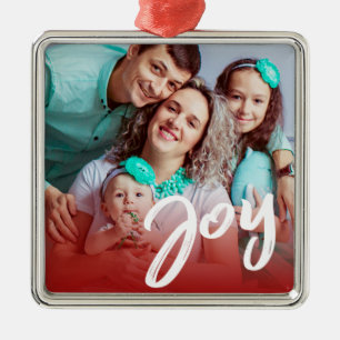Ornamento De Metal Joia Foto Personalizada Natal Presente Personaliza