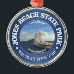 Ornamento De Metal Jones Beach SP<br><div class="desc">Jones Beach State Park, Long Island, NY.</div>