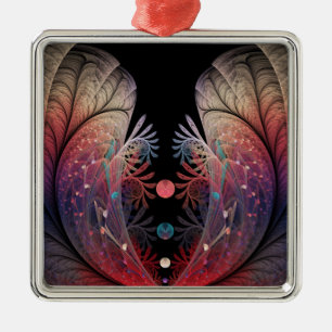 Ornamento De Metal Jonglage Abstrato Modern Fantasy Fractal Art