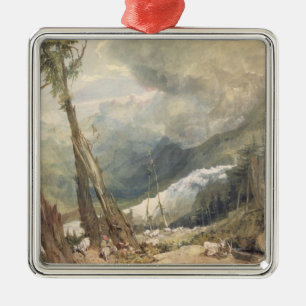 Ornamento De Metal Joseph Mallord William Turner Mero de Glace,