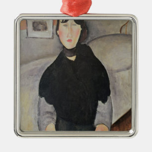 Ornamento De Metal Jovem mulher das pessoas