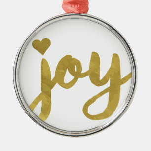 Ornamento De Metal Joyful Joyful Eu tenho Joy Cheio de Joy Joy