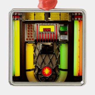 Ornamento De Metal Jukebox