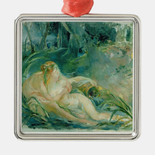 Ornamento De Metal Jupiter e Callisto, após uma pintura por Boucher