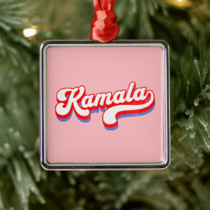 Ornamento De Metal Kamala Harris 2024 Cute 2024