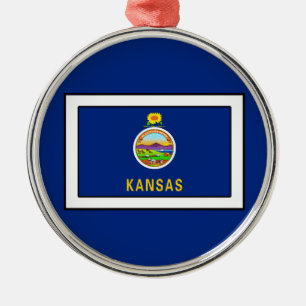 Ornamento De Metal Kansas