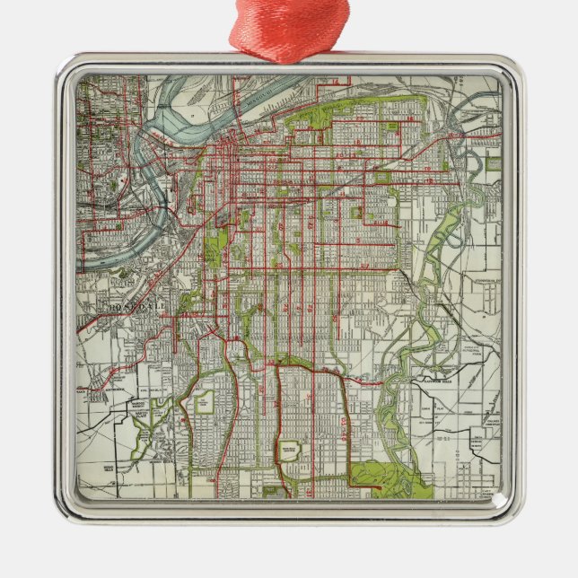 Ornamento De Metal Kansas City (Frente)