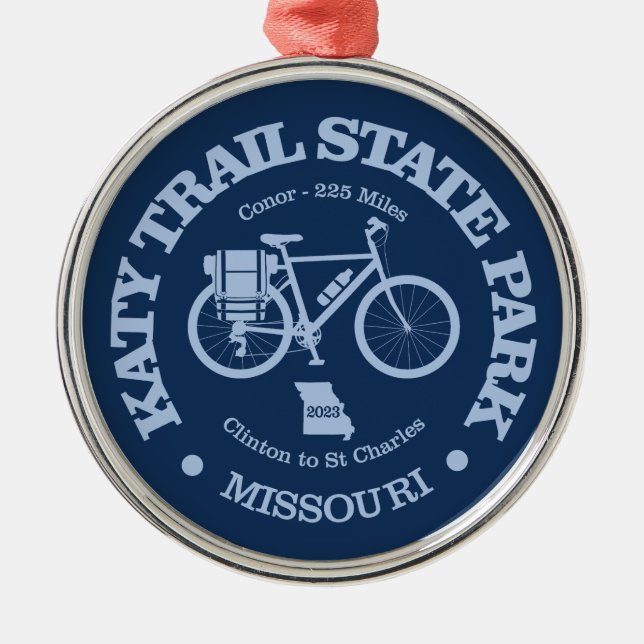 Ornamento De Metal Katy Trail (Conor) (Frente)