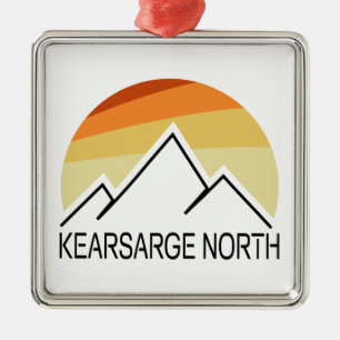 Ornamento De Metal Kearsarge North New Hampshire Retro