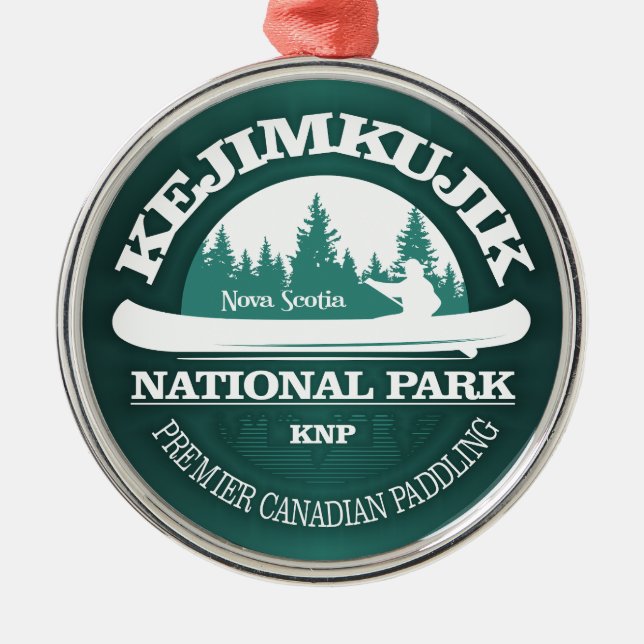 Ornamento De Metal Kejimkujik NP (CT) (Frente)