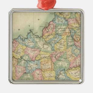 Ornamento De Metal Kentucky 10