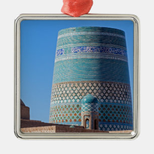 Ornamento De Metal Khiva, Uzbequistão - Islam Khodja Minaret