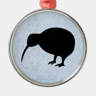 Ornamento De Metal Kiwi