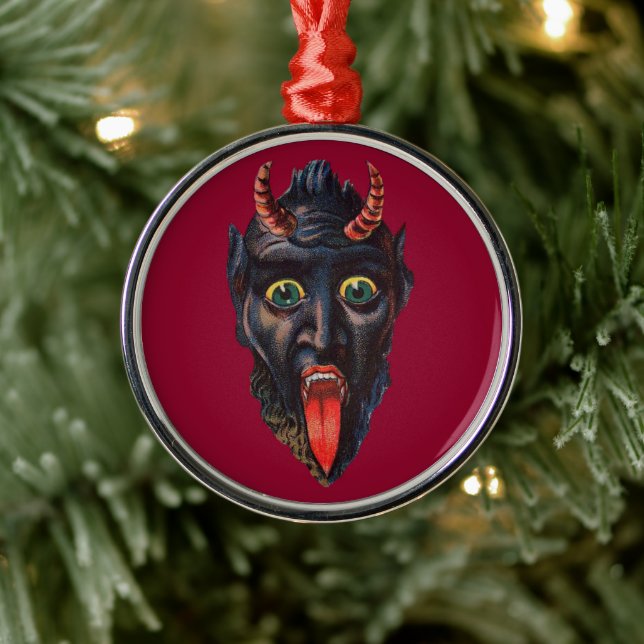 Ornamento De Metal Krampus (Árvore)