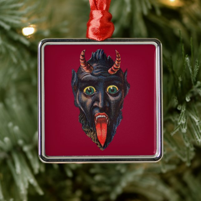 Ornamento De Metal Krampus (Árvore)
