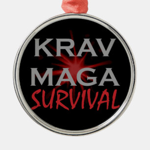 Ornamento De Metal Krav Maga