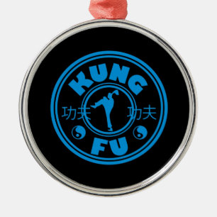 Ornamento De Metal Kung Fu