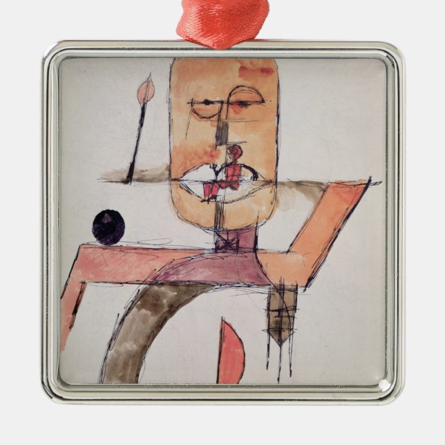 Ornamento De Metal La Bouche du Seigneur de L'Homme est (Frente)